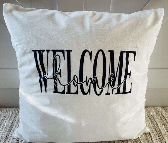 Welcome Home Decorative Pillow