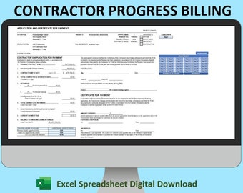 Contractor Progress Payments | Job Billing