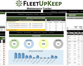 Fleet UpKeep Maintenance Tracker | Asset Maintenance | Vehicle Maintenance Tracking
