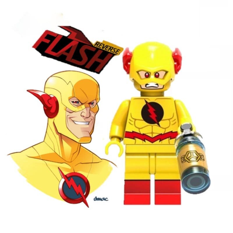 Reverse Flash 2 Mini Moc Building Block - Etsy Reverse Flash 2 Mini Moc Building Block - Etsy
