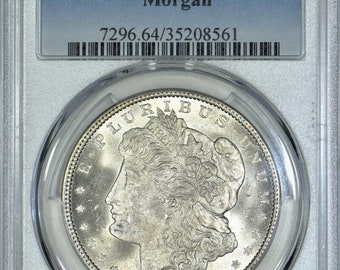 1921 Morgan Dollar PCGS MS-64; Nice Original