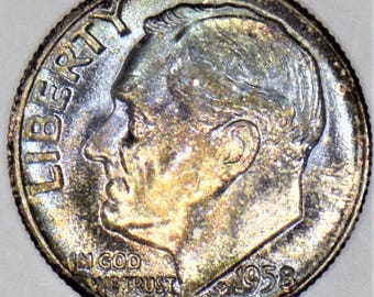 1983-P ルーズベルト リバティ、10セント硬貨 1983-P ルーズベルト