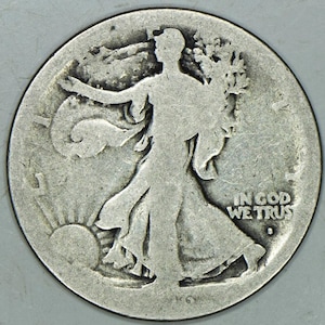 1916-S Walking Liberty Half Dollar; Choice Original AG; Perfect For The Grade!