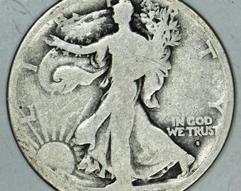 1917-S Obverse Walking Liberty Half Dollar; Choice Original G