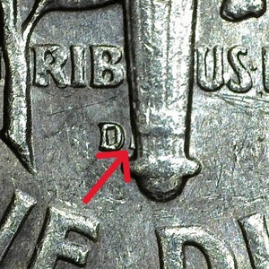 1964-D/D Separated FS-502 Roosevelt Dime; Choice AU