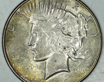 1927-S Peace Dollar; Uncirculated Details