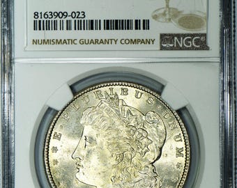 1889年 モルガンダラー MS 64 1889年モルガン・ダラー NGC MS-64; 美しいオリジナル - Etsy 日本