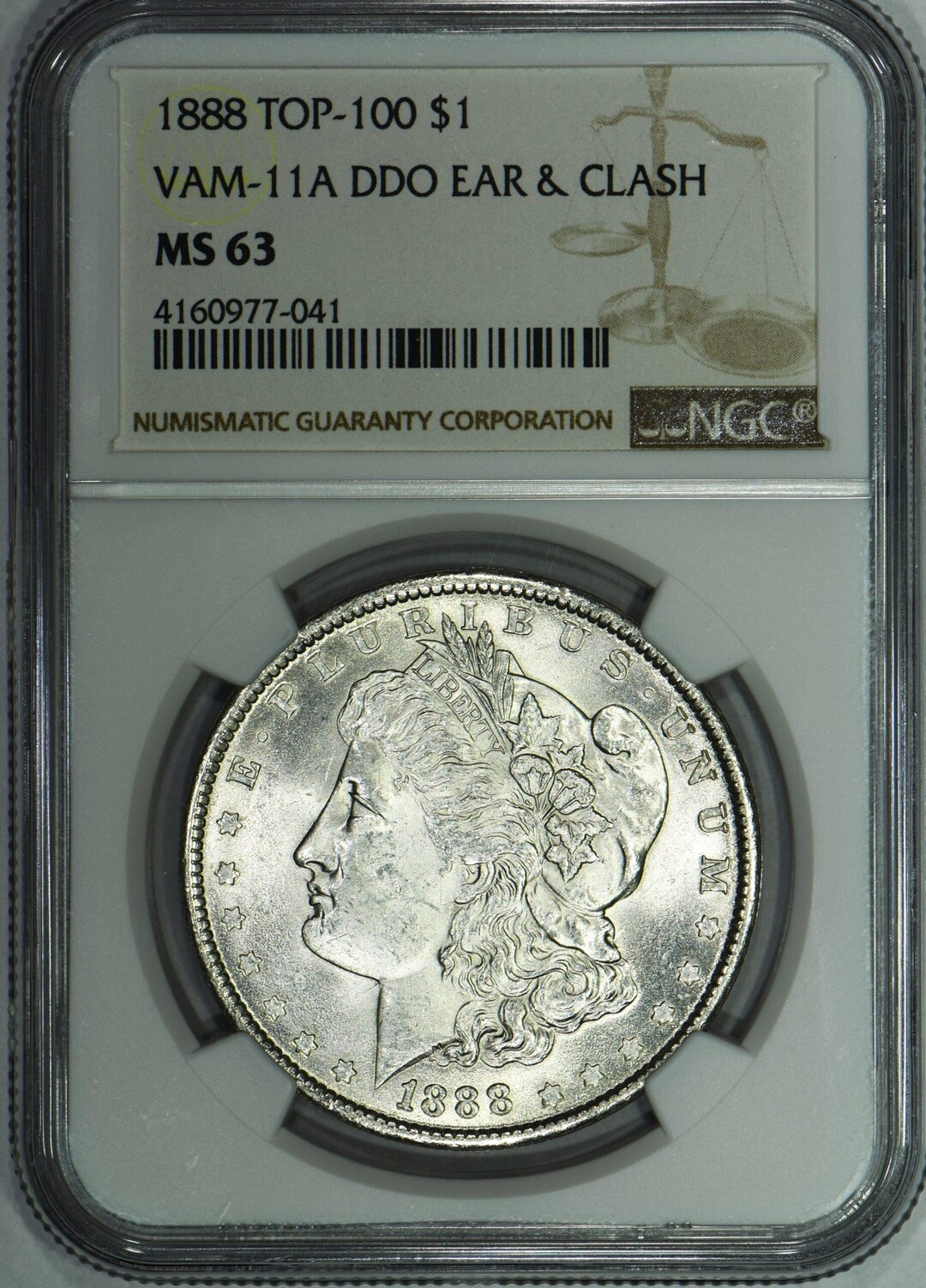 モルガンダラー銀貨 NGC MS63 TOP100 VAM-24 アメリカ銀貨 アメリカ