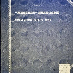 1941-1945 P,D,S Mercury Wartime Silver Dimes 15 Piece &quot;Short Set&quot;