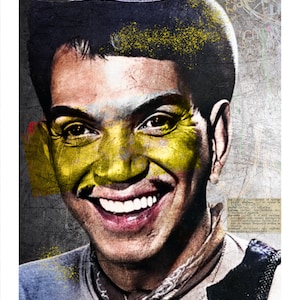Mario Moreno Cantinflas.  Limited edition print