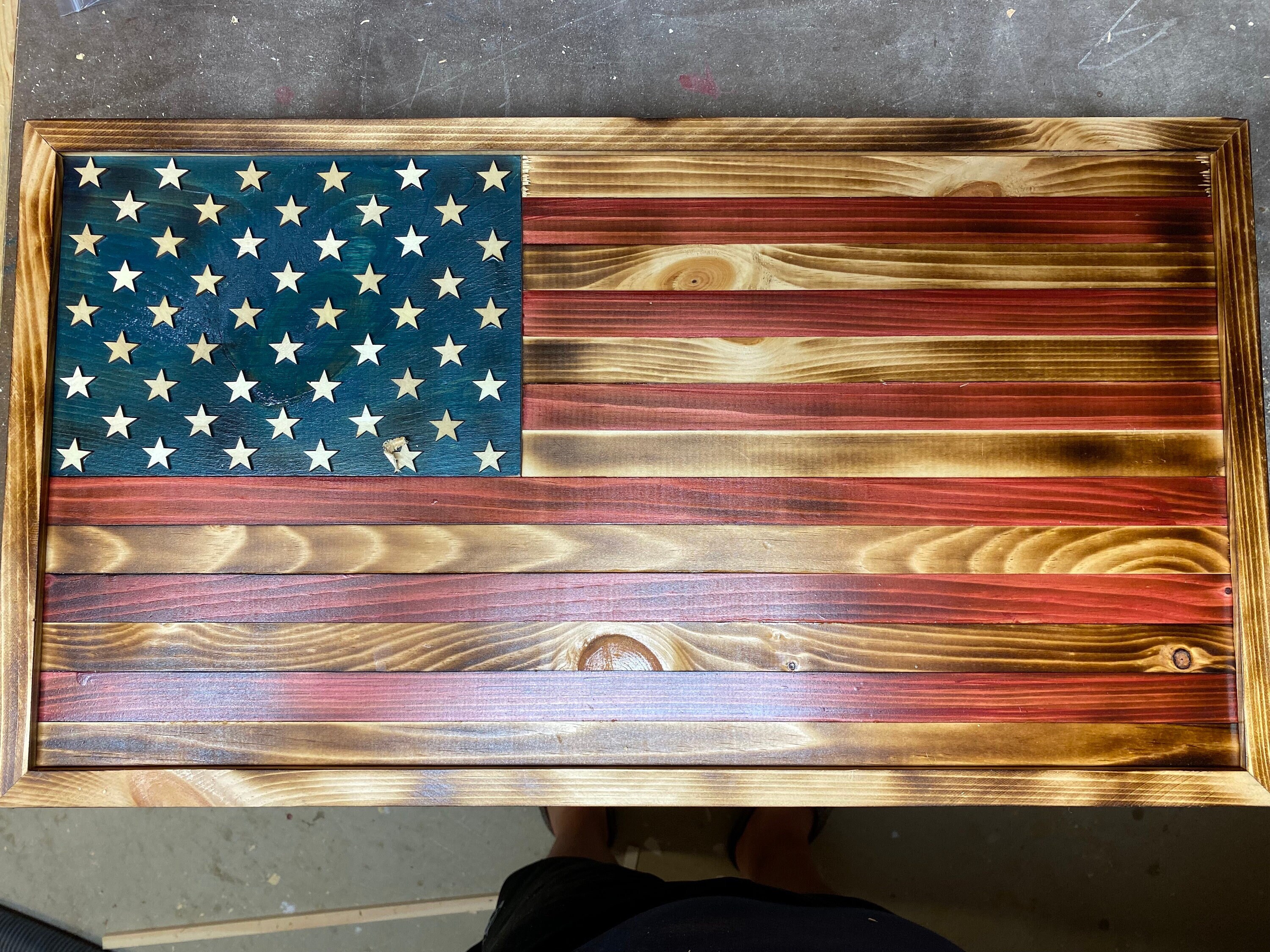 American Flag Concealment Gun Case W/rfid Lock Etsy