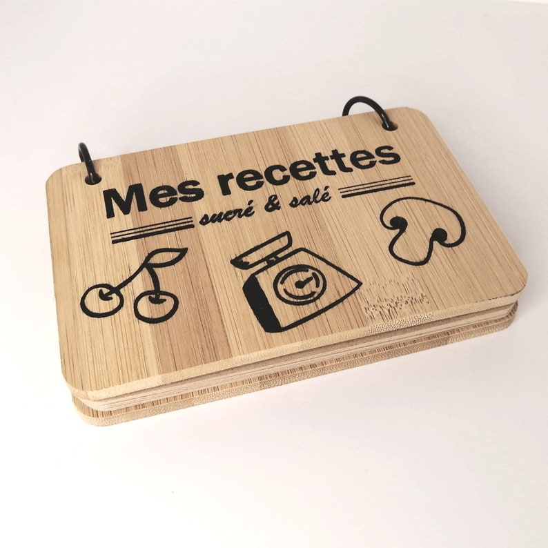 Carnet de recettes bambou image 3