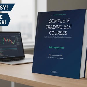 Curso de Bots de Trading Algorítmico / Código Python, Automatización de Criptomonedas (Descarga Digital) imagen 4