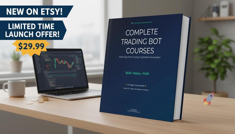 Curso de Bots de Trading Algorítmico / Código Python, Automatización de Criptomonedas (Descarga Digital) imagen 4