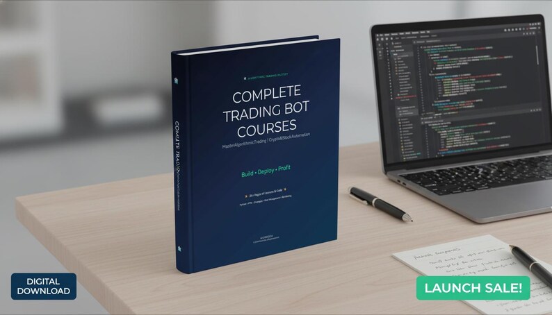 Curso de Bots de Trading Algorítmico / Código Python, Automatización de Criptomonedas (Descarga Digital) imagen 6