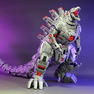 Articulated MechaGodzilla 3D Printed (USA)