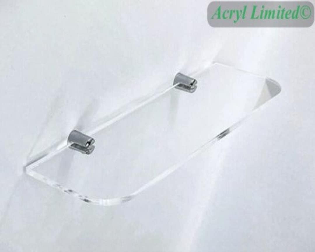 Versatile Acrylic Shelf | Bathroom, Bedroom, Office, Kitchen | - Etsy
