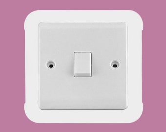 Handcrafted Acrylic Switch/Socket Surround | Modern Wall Protection & Stylish Decoration