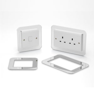 Stylish Plate Light Switch Cover - Transform Your Wall with a Chic Surround Panel