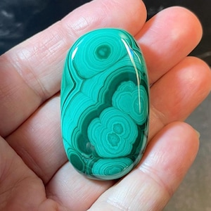 Malachite Palmstone - Small