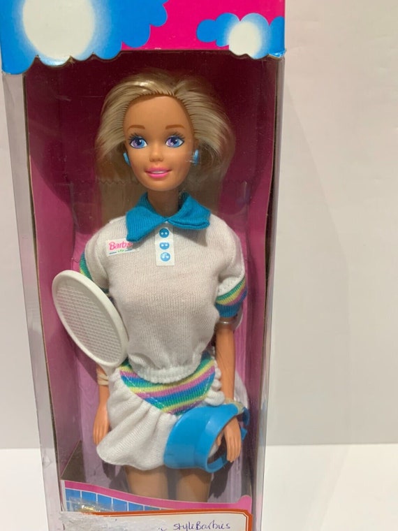 barbie doll tennis player