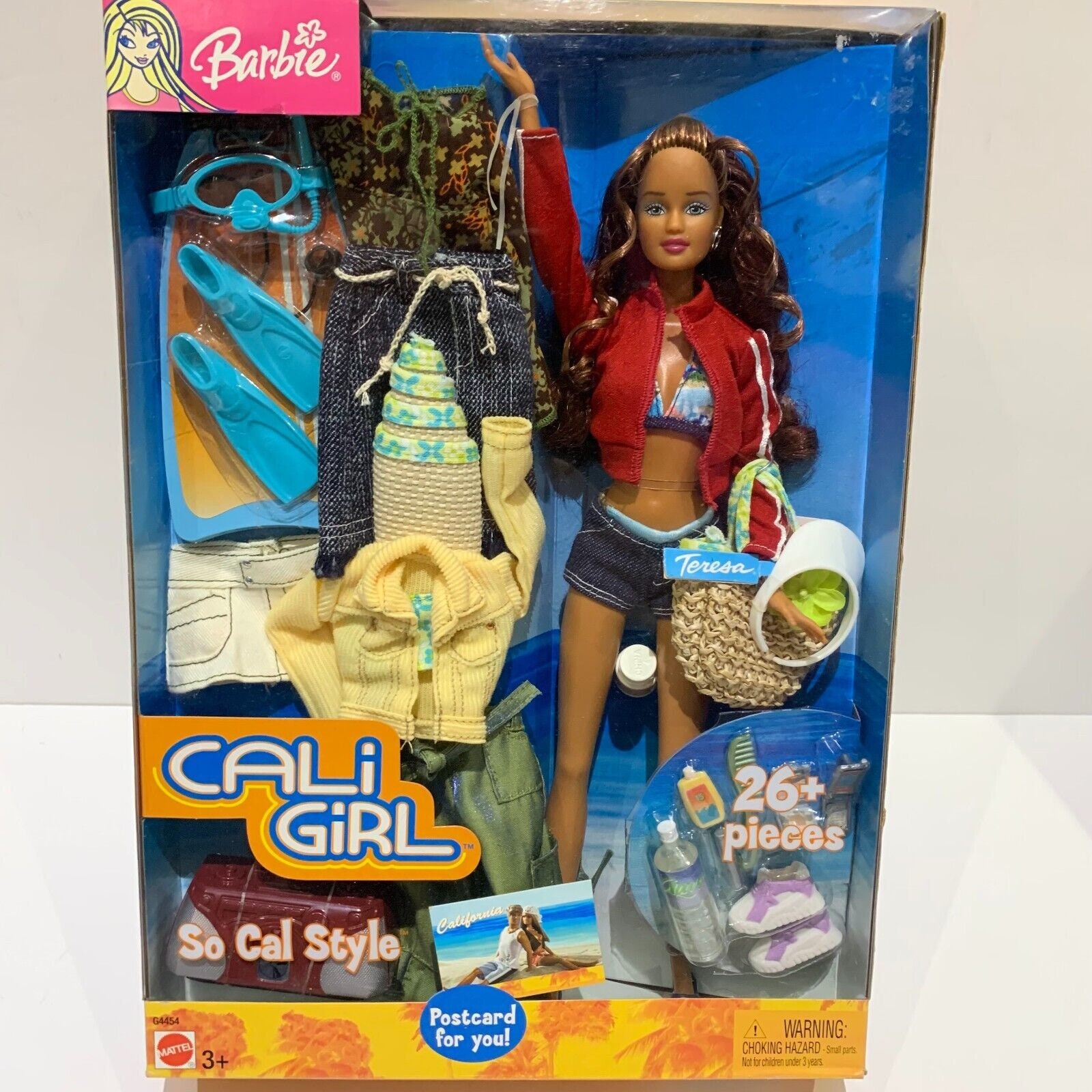 Een effectief Groene bonen propeller Barbie so Cal Style Teresa Cali Girl and 26 Piece - Etsy