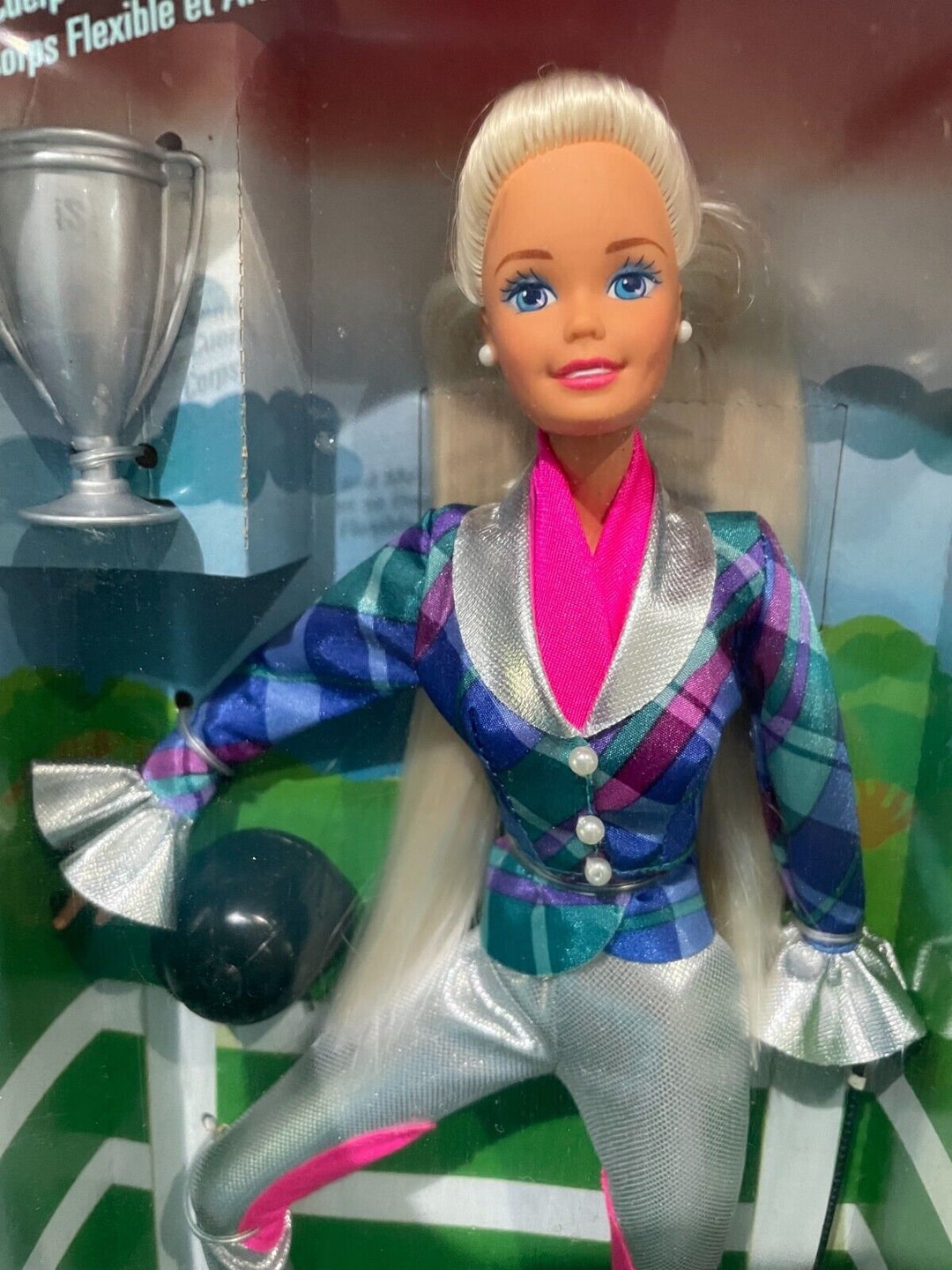 Vintage Horse Riding Barbie 1994 NRFB International Foreign Edition 12456 - Etsy