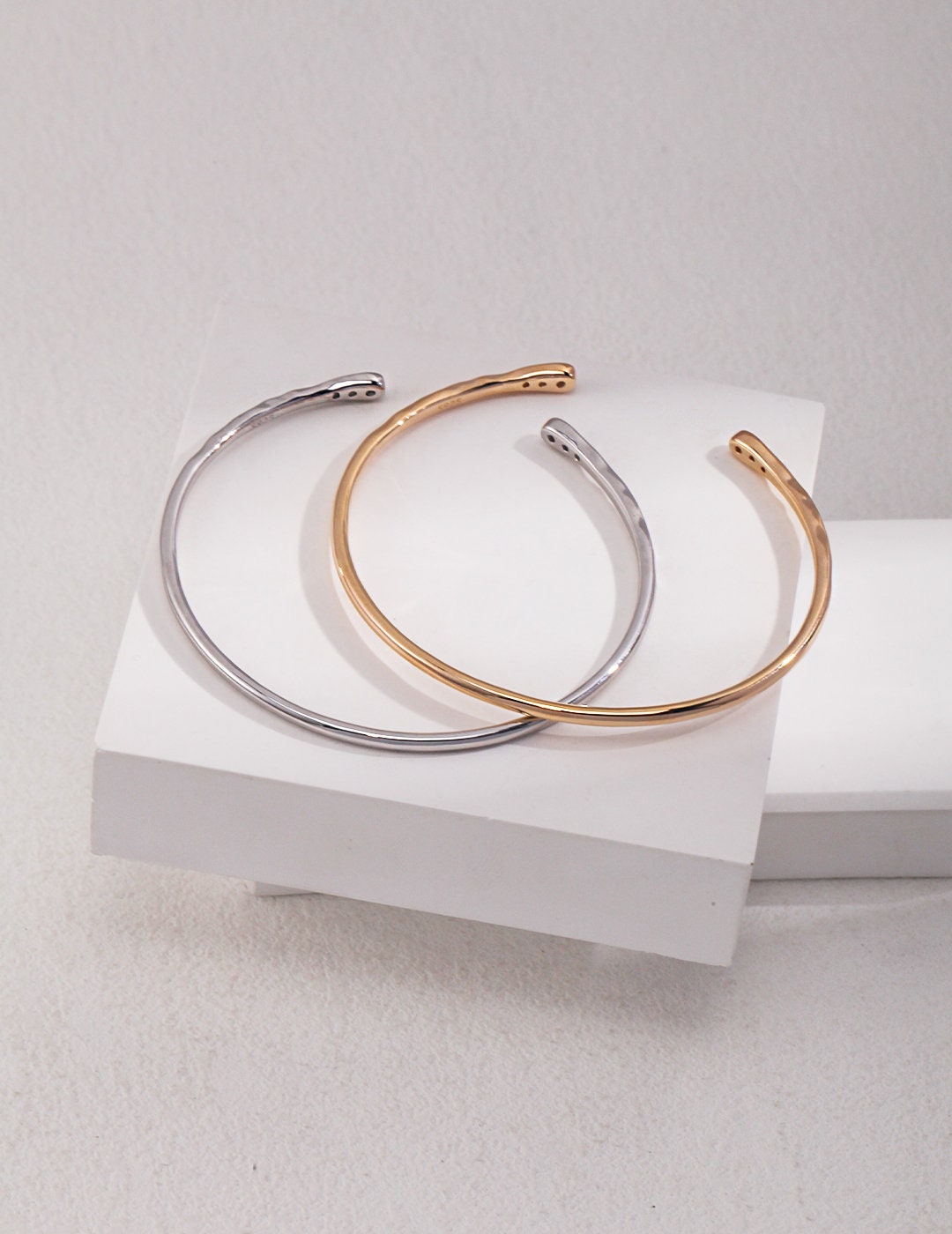 Elegant Minimalist Adjustable Bangle By Samd Unique Statement 