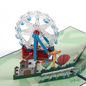 3D-verjaardagskaart. Wenskaart, verjaardagskaart: