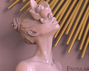 王女の胸像、マリー・アントワネットの胸像、黒人女性の胸像、フランス
