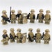12PCS Anti-terrorism Task Force Minifigures Toys Action figures Building toys Building & Construction Soldiers Weapons Best Gift For All 