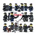16PCS Flying Tiger SWAT Team Minifigures Toys Action figures Building toys Building & Construction Soldiers Weapons Best Gift For All 