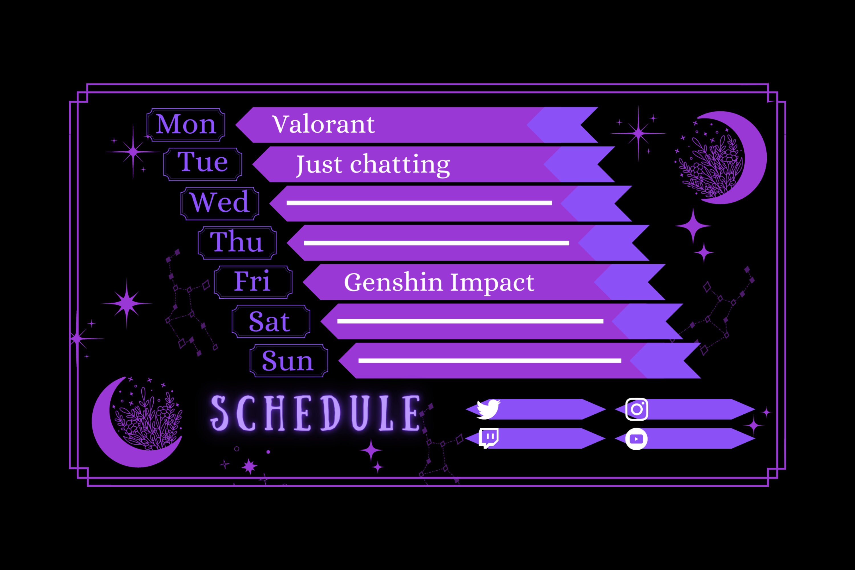 Mativip'S Complete Twitch Schedule - 4bm5uqv