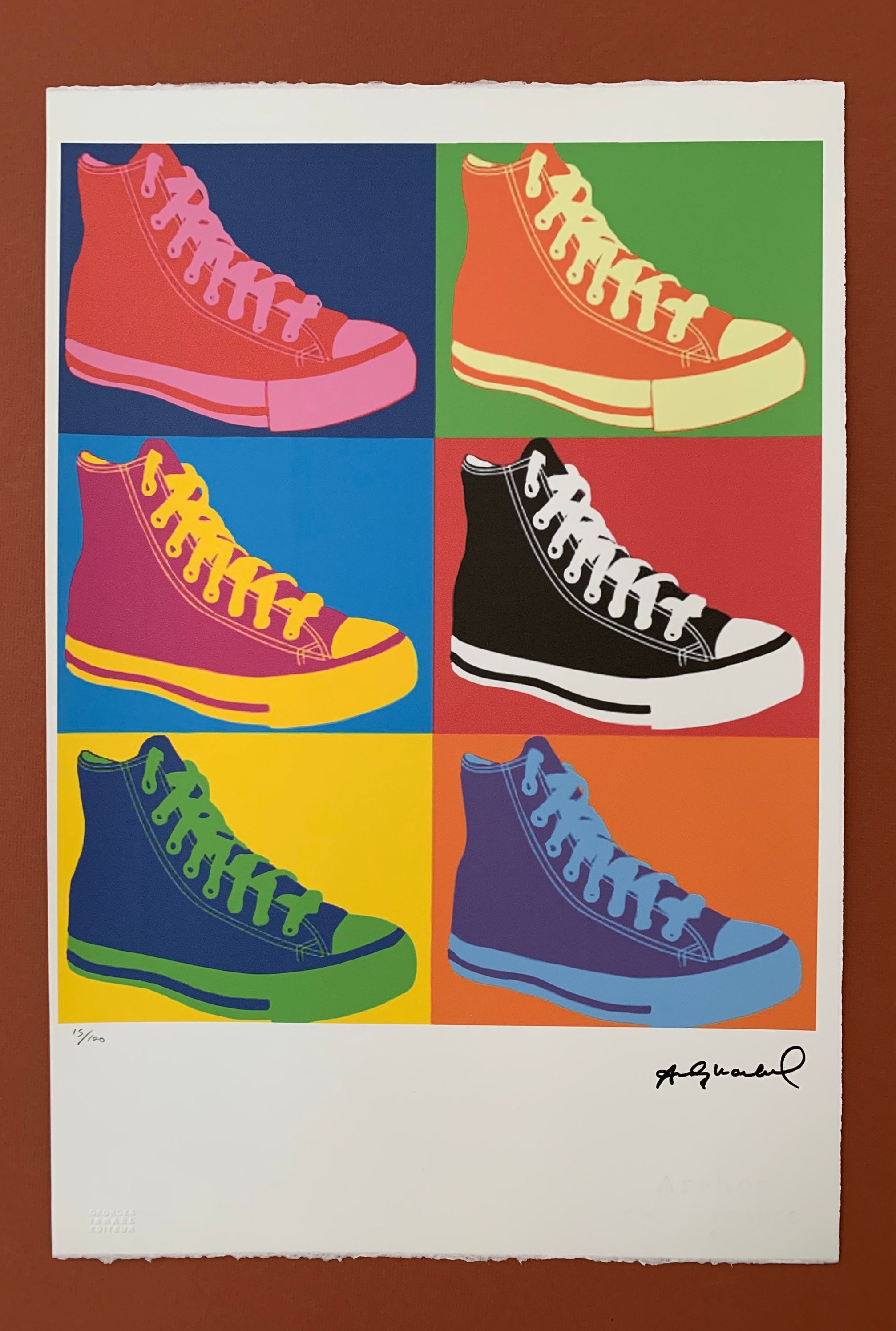 oppervlakte Trottoir lancering Andy Warhol converse Leo Castelli Edition Lithography - Etsy