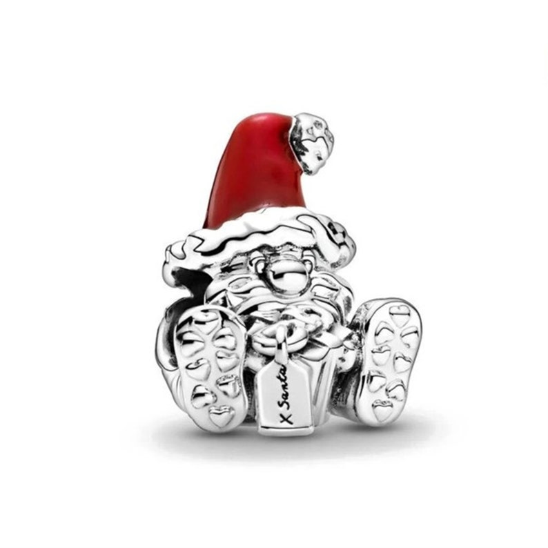 Pandora 925 Silver Christmas Charms Carousel Christmas Tree Etsy UK