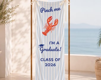 Custom Graduation Party Banner Grad Party Welcome Sign