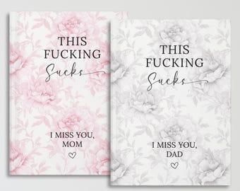 Loss of Mother Journal Loss of Dad Custom Sympathy Gift Grief Journal Letters to Heaven Child Loss Condolence Gift Memorial Keepsake
