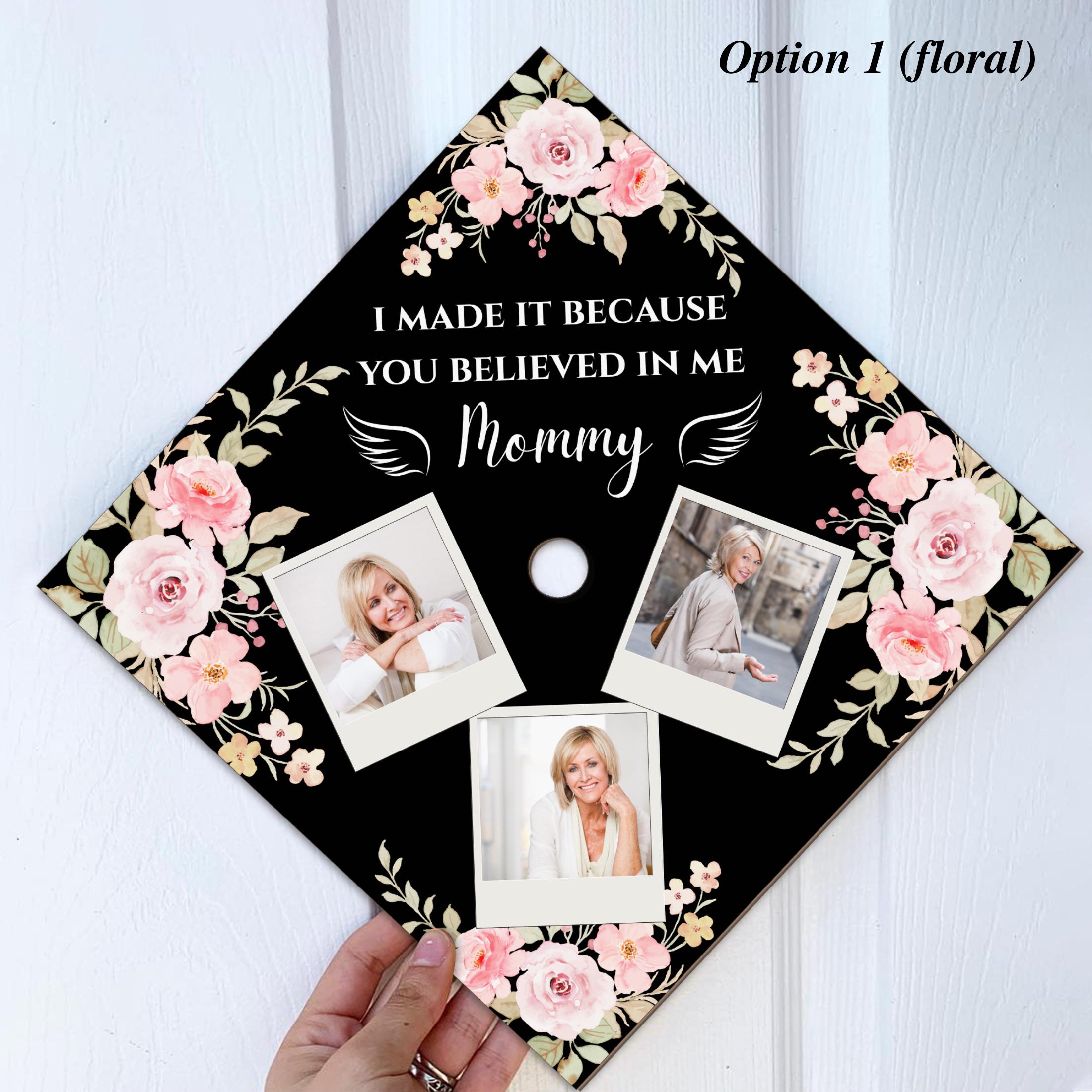 Memorial Graduation Topper Memorial Graduation Cap Topper Custom Photo Remembrance Grad Cap ...
