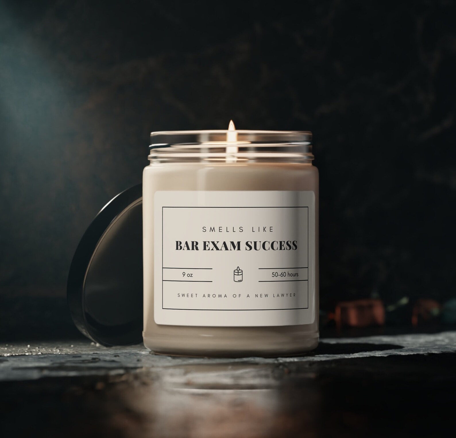 bar-exam-prep-gift-bar-exam-candle-new-lawyer-gift-bar-admission