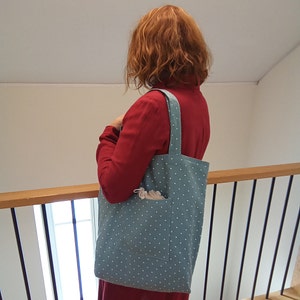 100% Linen Bag, Eco Bag, Shopping Bag image 1