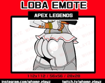 Loba Apex Legends Emote for Streamer | Twitch | Discord | Youtube | Streaming