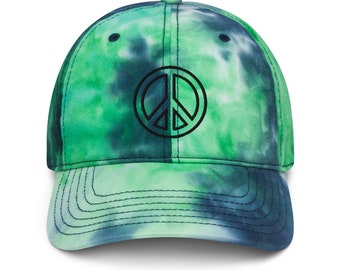 Peace Tie dye chapeau
