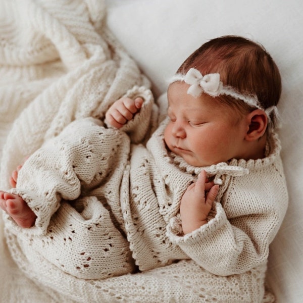 Neugeborenes Baby-Mädchen-Coming-Home-Outfit, Bio-Baumwolle-Babykleidungsset, Neugeborenes-Coming-Home-Outfit, Baby-Mädchen-Kleidung,