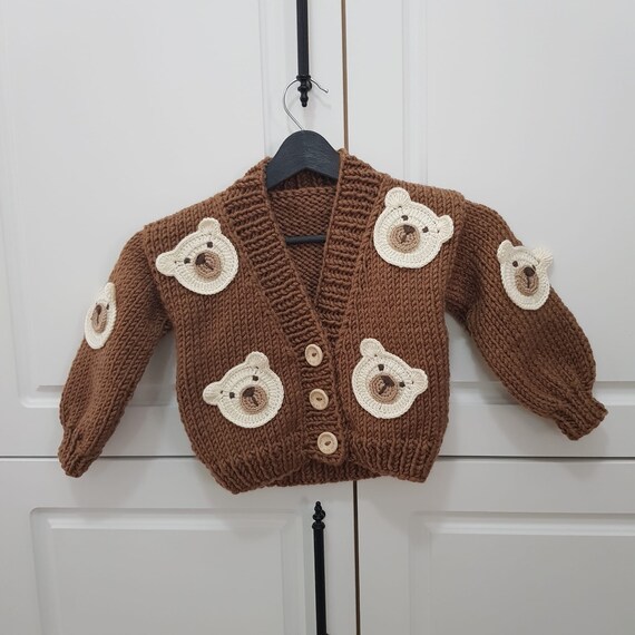 ジャケット・アウター CLANE TEDDY BEAR HAND KNIT TOPS CLANE】TEDDY