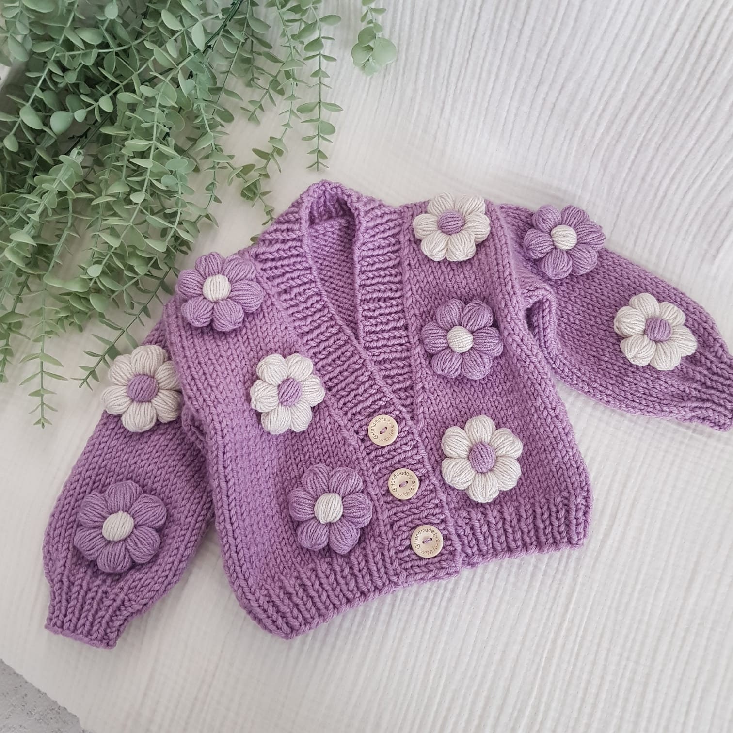 トップス DAIRIKU flower pattern knitting Cardigan DAIRIKU flower pattern knitting Cardigan