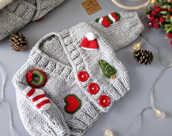 Christmas Sweaters for Babies,Cute Santa Claus Sweater,Children&#39;s Christmas Shirt,Christmas outfit,Baby Christmas Gift,Christmas Gift