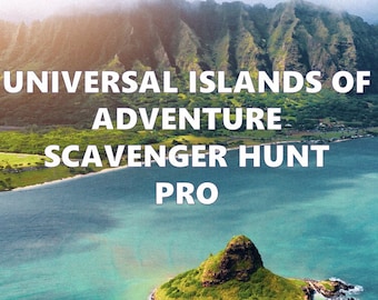Universal Islands of Adventure Scavenger Hunt 1 - Pro Difficulty
