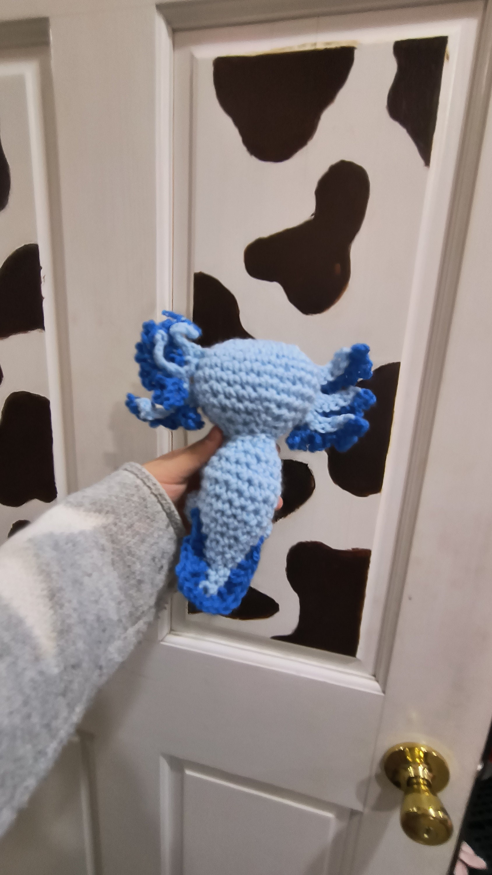 Crochet Axolotls Crochet Axolotl Plush Yarn Axolotl Cute Etsy