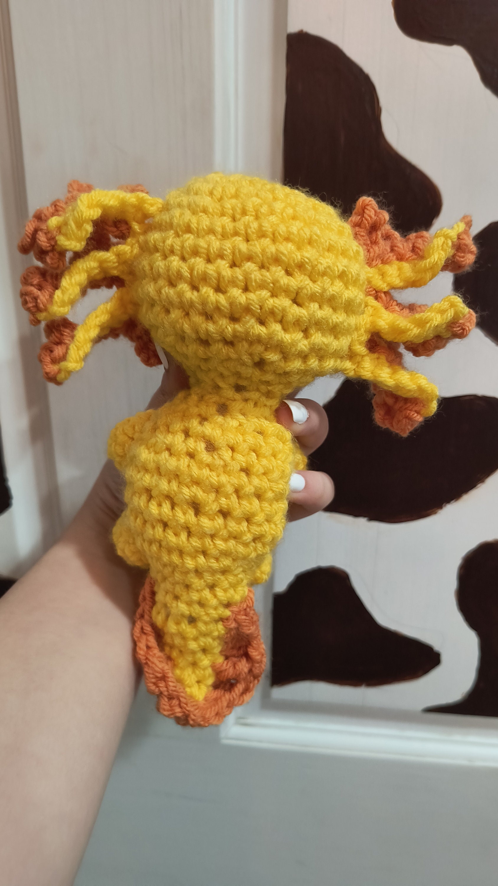 Crochet Axolotls Crochet Axolotl Plush Yarn Axolotl Cute Etsy