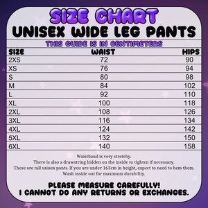Primary Swirls Unisex Wide-Leg Pants image 3